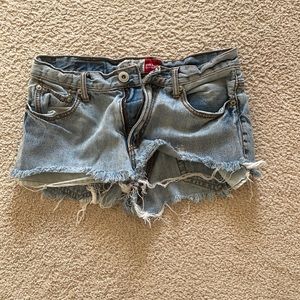 Aeropostale slim bootcut jean shorts